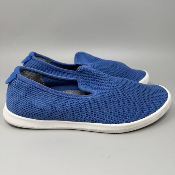 Allbirds Tree Lounger TL Casual Comfort Slip On Shoes Blue Women's Size 9 - Picture 1 of 9